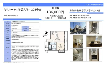 ミラルーチェ学芸大学 202号 0