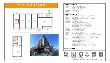 アルファ行徳 104号室 104号 0