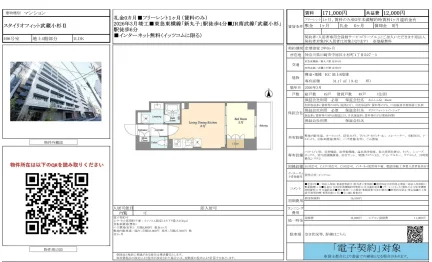 スタイリオフィット武蔵小杉Ⅱ 406号 0