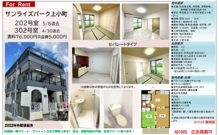 サンライズパーク上小町 202号 0