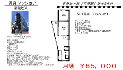 東和ビル 501号 0