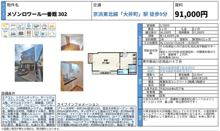 メゾンロワール一番館 302 302 0