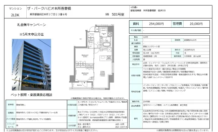 ザ・パークハビオ本所吾妻橋 501号 0