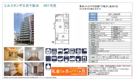 エルスタンザ文京千駄木 401号室 0