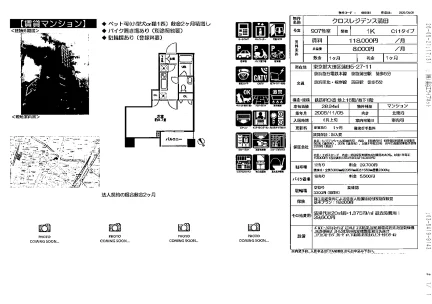 クロスレジデンス蒲田 907号室 0