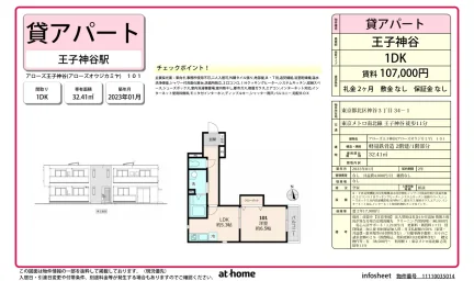 アローズ王子神谷 0
