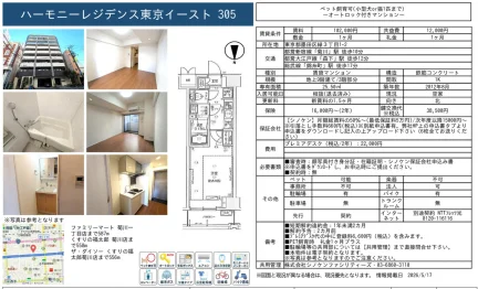 ハーモニーレジデンス東京イースト 305号 0