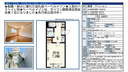 MAISON FURUKI 101号 0