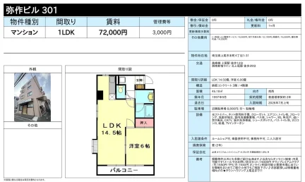 弥作ビル301 301号 0