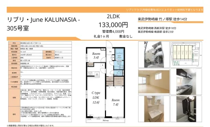 リブリ・June KALUNASIA 305号 0