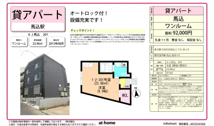 AJ 馬込 201 201号 0