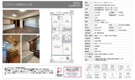 エクストール宮前の丘 303 303号 0