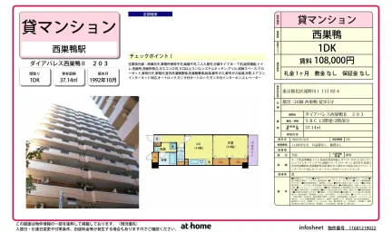 ダイアパレス西巣鴨Ⅱ 0