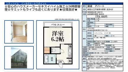 シティハイム ゾンネ 202号 0