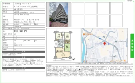 メロディーハイム枚方牧野阪 802 0