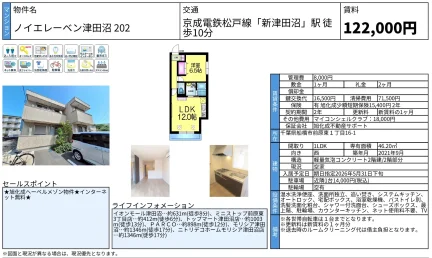 ノイエレーベン津田沼 202 202号 0