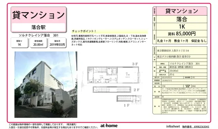ソルナクレイシア落合 301 0