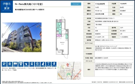 N-flats東向島 (101号室) 101号 0