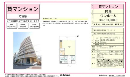 リテラス町屋 203 0