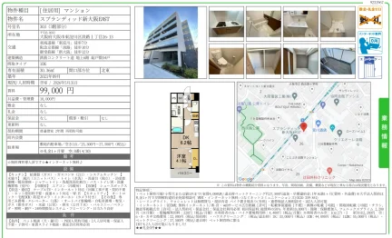 スプランディッド新大阪EAST 303号 0