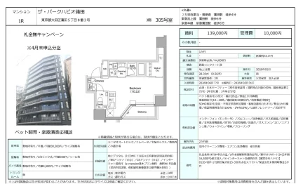 ザ・パークハビオ蒲田 305号 0