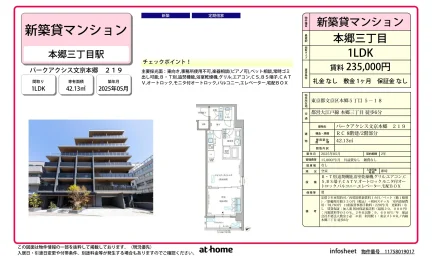 パークアクシス文京本郷 0