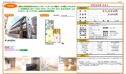 セジュールオッツ 301号 0