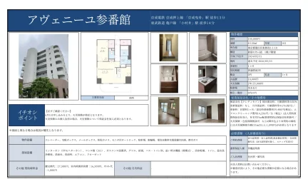 アヴェニーユ参番館 103号 0