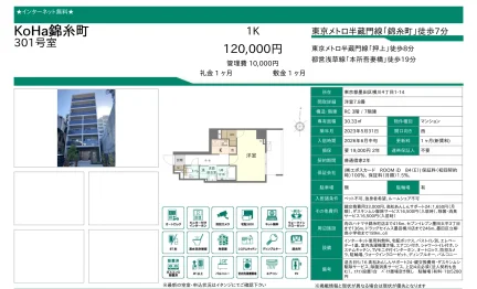 KoHa錦糸町 301号 0