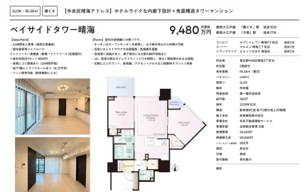ベイサイドタワー晴海 2 0