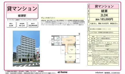 オープンブルーム綾瀬 0