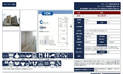 エヴァーグリーン新羽 206号 0