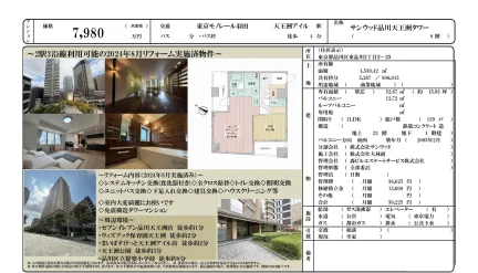 サンウッド品川天王洲タワー 8号 0