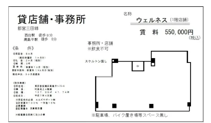 ウェルネス (1階店舗) 0