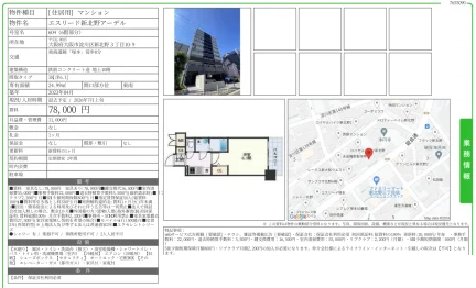 エスリード新北野アーデル 604号 0
