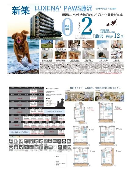 ラグゼナプラス パウズ藤沢 724号 0