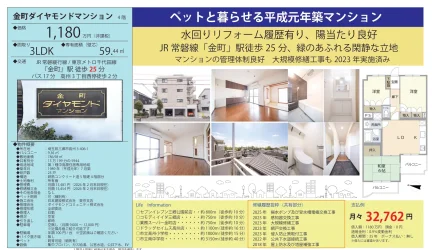 金町ダイヤモンドマンション 4階 0