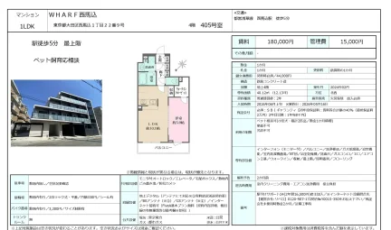 WHARF 西馬込 405号 0