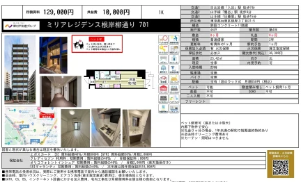 ミリアレジデンス根岸柳通り 701 701 0