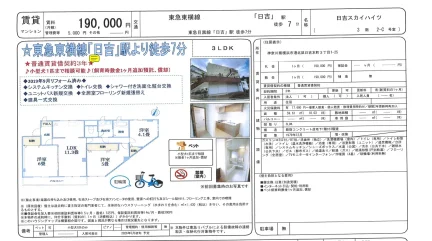 日吉スカイハイツ 2-C号 0