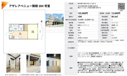 アザレアベニュー関根 204 号室 204号 0
