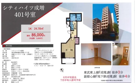 シティハイツ成増 401号 0