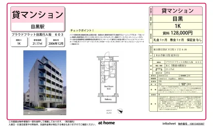 プラウドフラット目黒行人坂 0