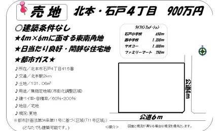 北本・石戸4丁目 0