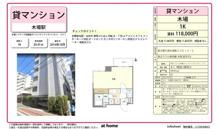 木場レジデンス壱番館 301 0