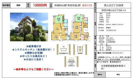 東山台3丁目貸家 0