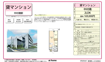 アジールコート練馬中村橋 0
