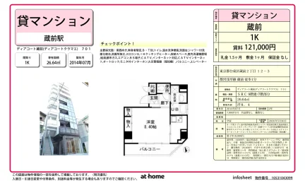 ディアコート蔵前 0