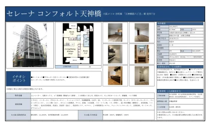 セレーナ コンフォルト天神橋 1002 0