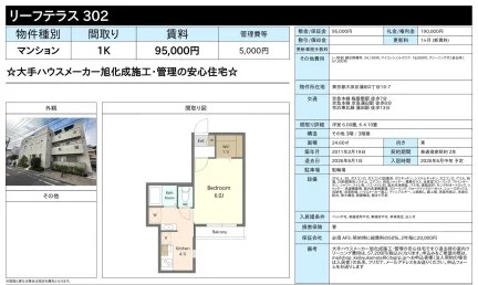 リーフテラス302 302号 0